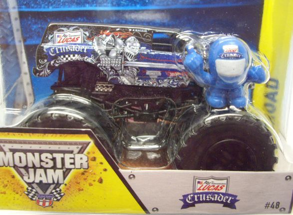 画像: 2014 MONSTER JAM included MONSTER JAM FIGURE! 【LUCAS CRUSADER】 BLACK