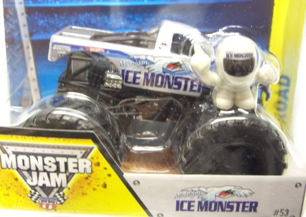 画像: 2014 MONSTER JAM included MONSTER JAM FIGURE! 【ICE MONSTER】 LT.GRAY