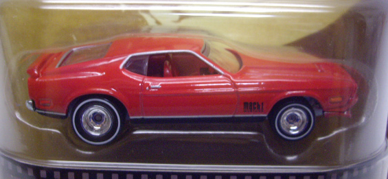 画像: 2014 RETRO ENTERTAINMENT 【'71 MUSTANG MACH 1】 RED/RR (JAMES BOND 007)