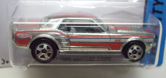 画像: 【'67 FORD MUSTANG COUPE】　ZAMAC/5SP (WALMART EXCLUSIVE)