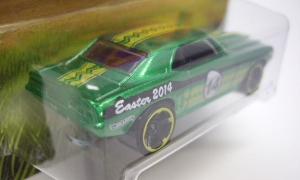 画像: 2014 WALMART EXCLUSIVE - HAPPY EASTER 【'69 CAMARO】 GREEN/MC5