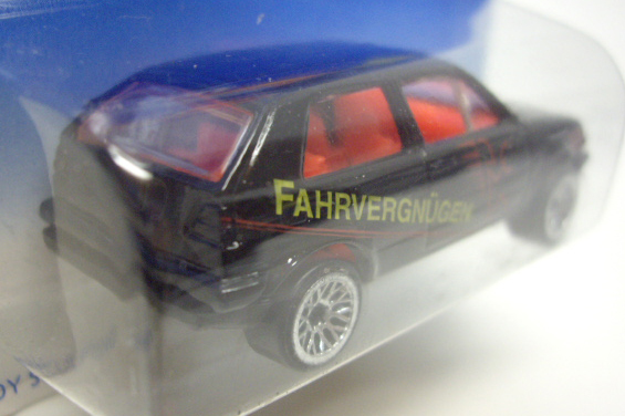 画像: 【VW GOLF】　BLACK/LACE (FAHRVERGNUGEN TAMPO)