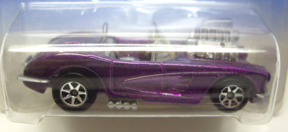 画像: 【'58 CORVETTE COUPE】　PURPLE/7SP (GRAY ENGINE)