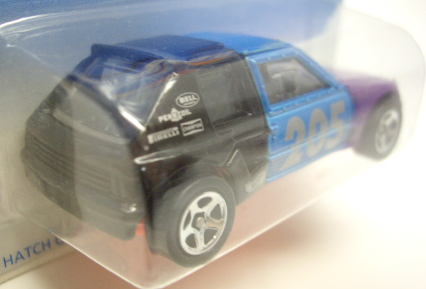 画像: 【PEUGEOT 205 RALLYE】 PURPLE-BLUE-BLACK/5SP (VERY RARE)