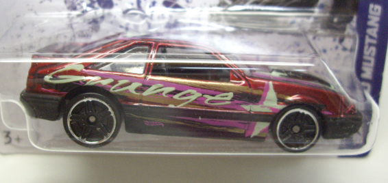 画像: 2013 WALMART EXCLUSIVE "JUKE BOX" 【'92 MUSTANG】 RED/PR5