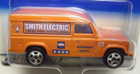 画像: 【LAND ROVER MkII】 ORANGE/5SP (CORGI CAST)(98 BLUE CAR CARD)