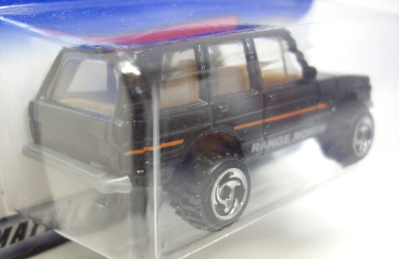 画像: 【RANGE ROVER】 BLACK/ORSB (98 RED CAR CARD)