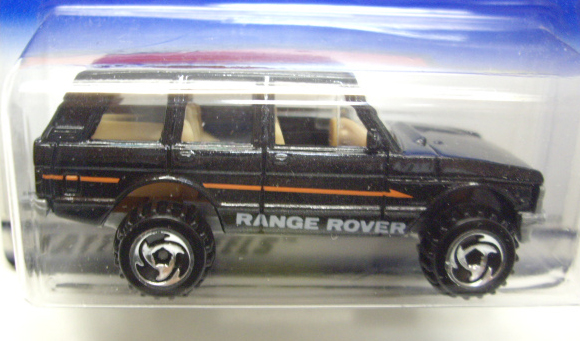 画像: 【RANGE ROVER】 BLACK/ORSB (98 RED CAR CARD)