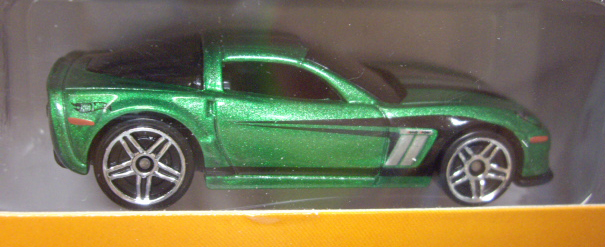 画像: 2014 HOT WHEELS 9CAR GIFT PACK 【'11 CORVETTE GRAND SPORT】　GREEN/PR5 【ハコスカ（ロールバー有）】