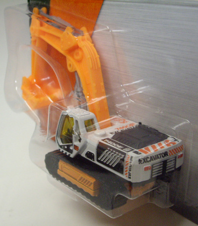 画像: 2014 REAL WORKING RIGS 【MBX EXCAVATOR】 WHITE-ORANGE