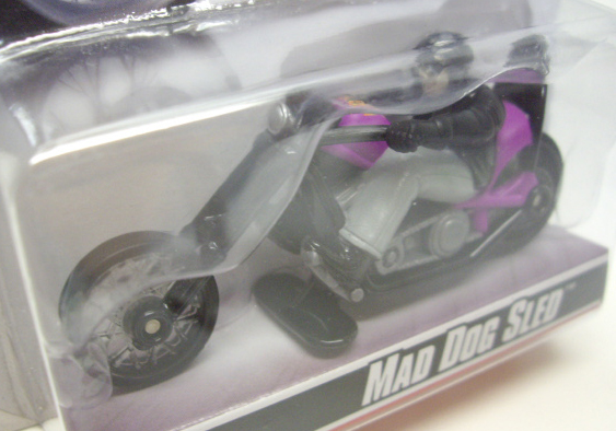画像: 2009 MOTOR CYCLES 【MAD DOG SLED】　BLACK-PURPLE
