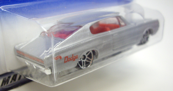 画像: 【'67 DODGE CHARGER】　SILVER/PR5 (BLUE CAR CARD)