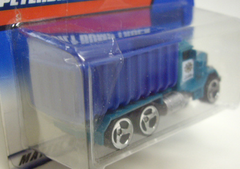 画像: 【PETERBILT DUMP TRUCK】　GREEN-BLUE/3SP