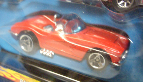 画像: 1998 HOT WHEELS RACING HAULER PACK 【'58 CORVETTE】　RED/3SP