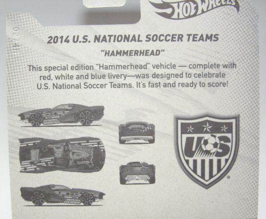 画像: 2014 U.S. NATIONAL SOCCOR TEAMS 【HAMMERHEAD】　RED/FTE2 (KROGER EXCLUSIVE CARD)