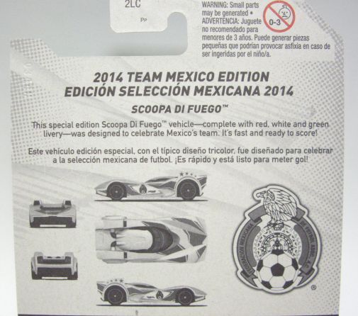 画像: 2014 TEAM MEXICO EDITION 【SCOOPA DI FUEGO】　WHITE/PR5 (KROGER EXCLUSIVE CARD)