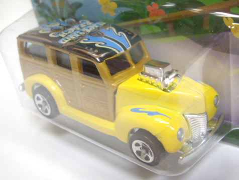 画像: 2014 WALMART EXCLUSIVE - HW ROAD TRIPPIN' 【'40s WOODIE】 YELLOW/5SP