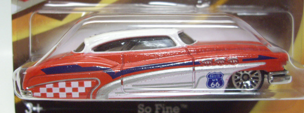 画像: 2014 WALMART EXCLUSIVE - HW ROAD TRIPPIN' 【SO FINE】 RED/LACE