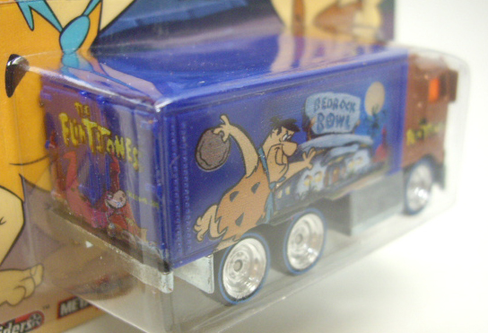 画像: 2014 POP CULTURE - HANNA BARBERA 【HIWAY HAULER】 BROWN-BLUE/RR (THE FLINTSTONES)