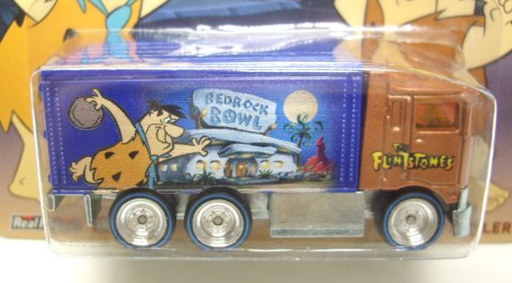 画像: 2014 POP CULTURE - HANNA BARBERA 【HIWAY HAULER】 BROWN-BLUE/RR (THE FLINTSTONES)