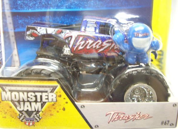 画像: 2014 MONSTER JAM included MONSTER JAM FIGURE! 【THRASHER】 BLUE