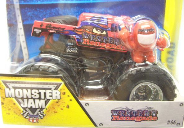 画像: 2014 MONSTER JAM included MONSTER JAM FIGURE! 【WESTERN RENEGADE】 RED