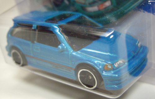 画像: 【1990 HONDA CIVIC EF】　AQUA/O5 (インターナショナル・ショートカード) 