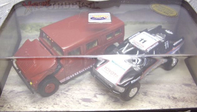 画像: 2000 100% COLLECTIBLES - XTREME TRUCKS  【HUMMER / TOYOTA BAJA RACER】 RR