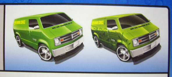 画像: 2014 COLOR SHIFTERS 【(CUSTOM '77) DODGE VAN】 GREEN-LT.GREEN/O5