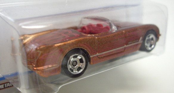 画像: 2014 COOL CLASSICS 【1955 CORVETTE】 SPEC.FROST BROWN/RS (台紙のOTTOがピンク）