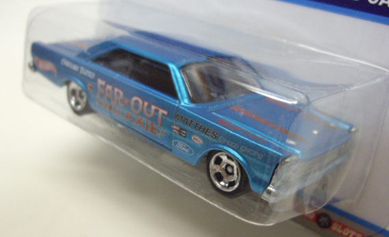 画像: 2014 COOL CLASSICS 【'65 FORD GALAXIE】 SPEC.FROST BLUE/RS (台紙のOTTOがオレンジ）