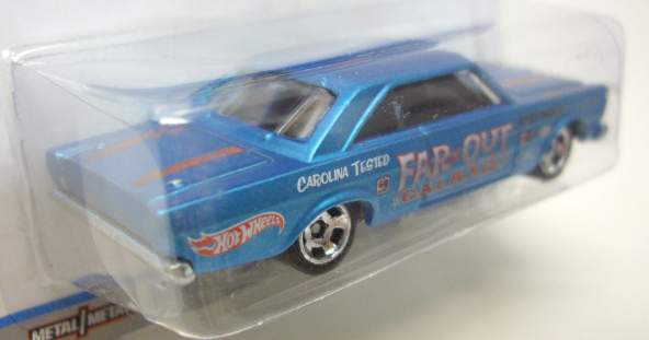 画像: 2014 COOL CLASSICS 【'65 FORD GALAXIE】 SPEC.FROST BLUE/RS (台紙のOTTOがオレンジ）