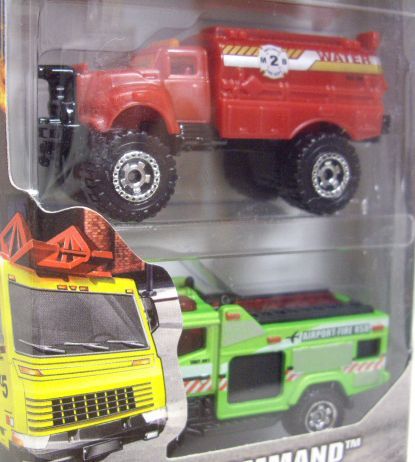 画像: 2014 MATCHBOX 5PACK  【FIRE COMMAND】 2006 Ford Crown Victoria(EX)/1952 Seagrave Fire Truck/Fire Engine/Flame Smasher(EX)/Blaze Blitzer