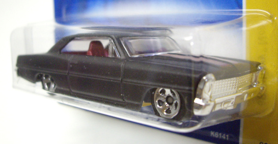 画像: 【'66 CHEVY NOVA】　FLAT BLACK/5SP  (CHROME BASE)