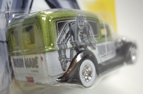 画像: 2014 POP CULTURE - MARVEL 【'34 DODGE DELIVERY】 MET.LT.OLIVE/RR (IRON MAN)