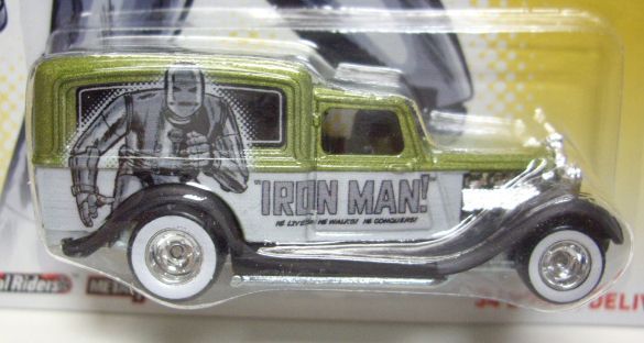 画像: 2014 POP CULTURE - MARVEL 【'34 DODGE DELIVERY】 MET.LT.OLIVE/RR (IRON MAN)