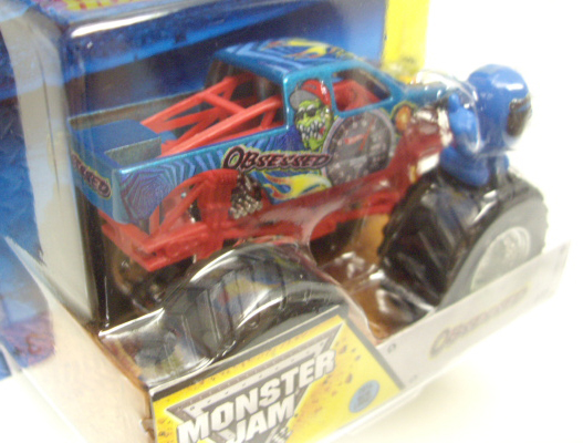 画像: 2014 MONSTER JAM included MONSTER JAM FIGURE! 【OBSESSED】 BLUE (2014 NEW LOOK!)