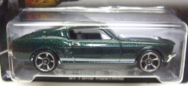 画像: 2014 WALMART EXCLUSIVE "FAST & FURIOUS" 【'67 FORD MUSTANG】 MET.DK.GREEN/MC5