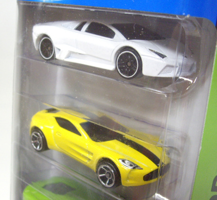 画像: 2014 5PACK 【HW EXOTICS】　Lamborghini Reventon / Aston Martin One-77 / Lamborghini Aventador / Aston Martin V8 Vantage / Porsche 918 Spyder