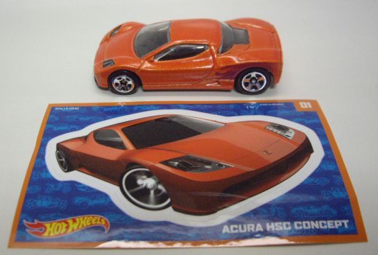 画像: 2014 WALMART EXCLUSIVE MYSTERY 【ACURA HSC CONCEPT】　ORANGE/5SP