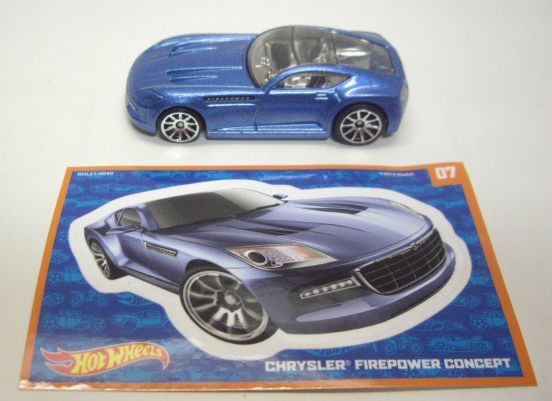 画像: 2014 WALMART EXCLUSIVE MYSTERY 【CHRYSLER FIREPOWER CONCEPT】 BLUESILVER/10SP