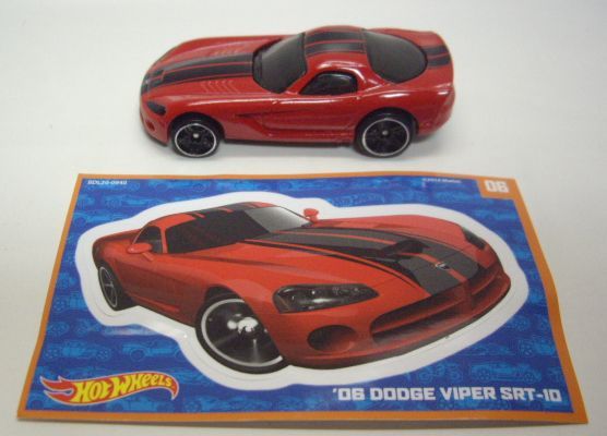 画像: 2014 WALMART EXCLUSIVE MYSTERY 【'06 DODGE VIPER SRT10】 RED/PR5