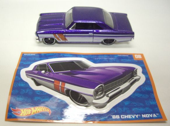 画像: 2014 WALMART EXCLUSIVE MYSTERY 【'66 CHEVY NOVA】 PURPLE/PR5