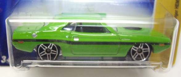 画像: 【'70 DODGE CHALLENGER HEMI】　GREEN/PR5 (KMART EXCLUSIVE COLOR) (07 CARD)