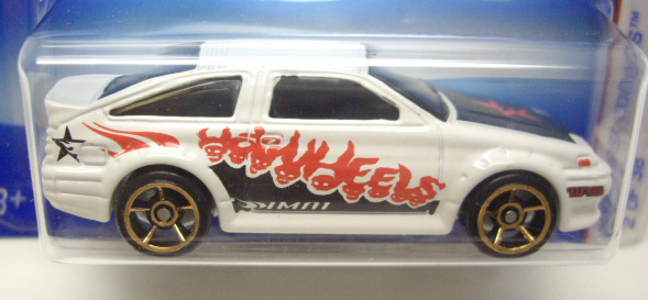 画像: 【TOYOTA AE-86 COROLLA】　WHITE/FTE