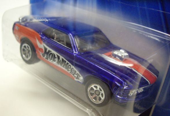 画像: 【1970 MUSTANG MACH 1】　BLUE/7SP (HW TAMPO) (07 CARD)