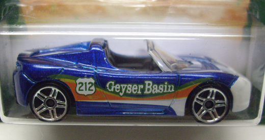 画像: 2014 WALMART EXCLUSIVE - HW ROAD TRIPPIN' 【TESLA ROADSTER】 BLUE/PR5