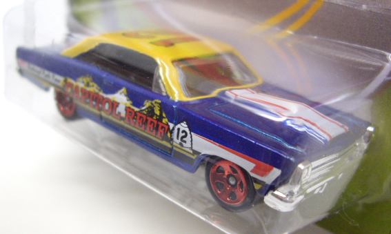 画像: 2014 WALMART EXCLUSIVE - HW ROAD TRIPPIN' 【'66 FORD 427 FAIRLANE】 BLUE-YELLOW/5SP