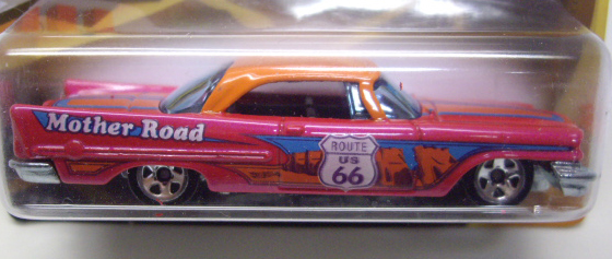 画像: 2014 WALMART EXCLUSIVE - HW ROAD TRIPPIN' 【1957 CHRYSLER 300】 PINK-ORANGE/5SP