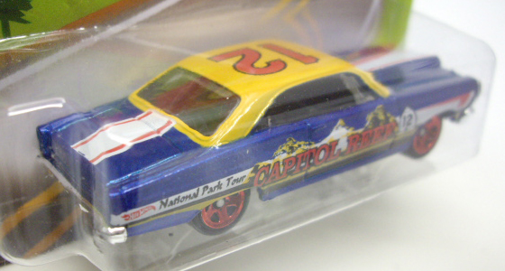 画像: 2014 WALMART EXCLUSIVE - HW ROAD TRIPPIN' 【'66 FORD 427 FAIRLANE】 BLUE-YELLOW/5SP